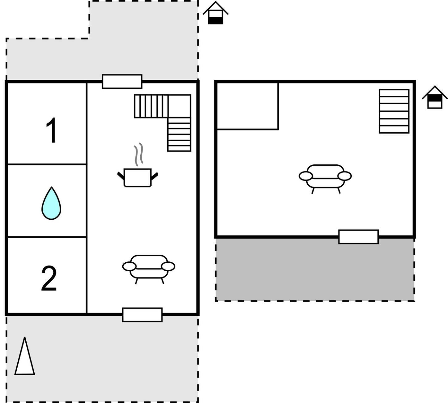 2 Bedroom Cozy Home In Romo Sønderby 外观 照片